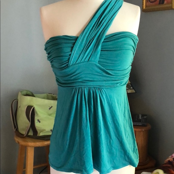 Ella Moss Odessa One Shoulder Top, Size Small - Picture 3 of 6